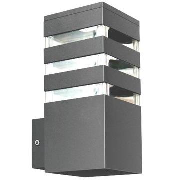Lampa ogrodowa kinkiet TEKSAS E27 GR Goldlux (dawniej Polux)