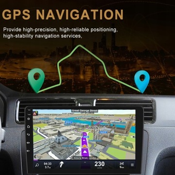 АВТОМОБИЛЬНОЕ РАДИО 1DIN ANDROID GPS 10 футов 2/32 ГБ WIFI