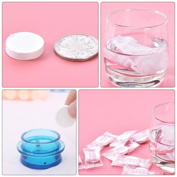 MASKA DO TWARZY MAKIJAŻ DLA KOBIET MASKA SKOMPRESOWANA 50 SZT