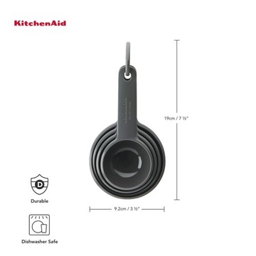 Мерные ложки KitchenAid, набор из 4 мерных стаканов