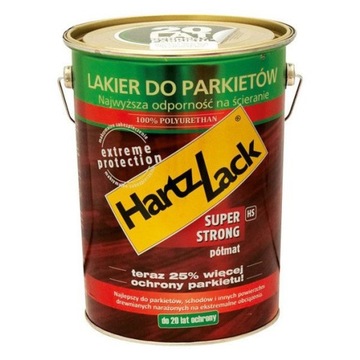 Lakier do parkietu HartzLack Super Strong HS Półmat 3L