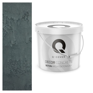 BETON ARCHITEKTONICZNY ZEWNĘTRZNY ANTRACYT 15KG
