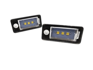 LED OŚWIETLENIE PODŚWIETLENIE TABLICY AUDI A6 C6 A4 B6 A4 B7 A5 A8 D3 D4 Q7