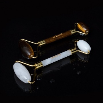 МАССАЖНЫЙ РОЛИК ДЛЯ ЛИЦА уменьшает отеки и темные круги под глазами.