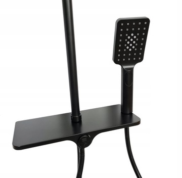 Deszczownica bateria wannowa termostat +umywalkowa