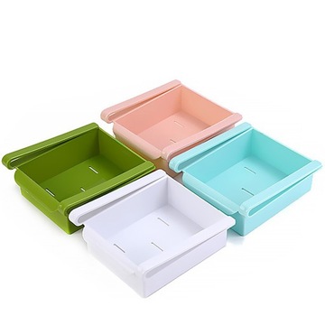 ПОЛКА-ОРГАНАЙЗЕР ДЛЯ ХОЛОДИЛЬНИКА С ВЫДВИЖНЫМ КОНТЕЙНЕРОМ