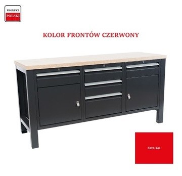 Stół warsztatowy do garażu narzędziowy ślusarski szuflady KOLORY roboczy