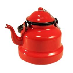 Emaliowany czajnik retro na kawę wodę herbatę 1L