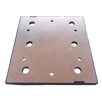 Квадратная шлифовальная тарелка Материалы после