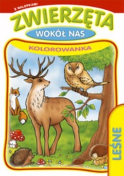 Książeczka MALOWANKA dla dziecka Zwierzęta