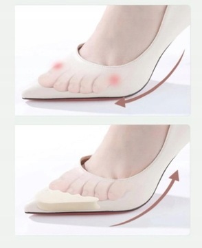 PIANKOWE WYPEŁNIACZE DO CZUBKÓW SZPILEK BUTÓW NA OBCASIE AMORTYZUJĄ