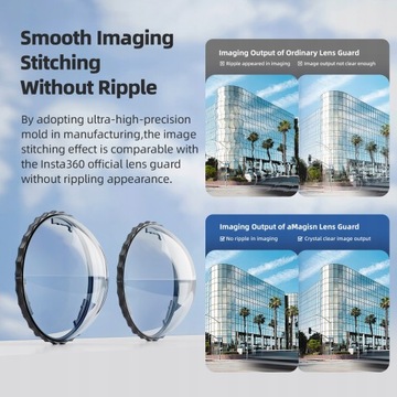 ОПТИЧЕСКОЕ СТЕКЛО ЗАЩИТА ЛИНЗ ДЛЯ INSTA 360 X4 ВОДОНЕПРОНИЦАЕМАЯ ЗАЩИТНАЯ КРЫШКА