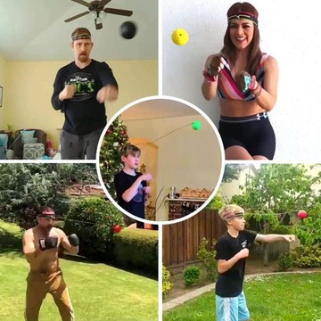 Reflex Ball Набор боксерских мячей Reflex Ball, 4 шт.