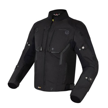 KURTKA TEKSTYLNA REBELHORN BORG BLACK l