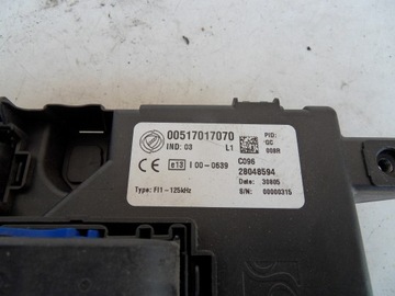 FIAT GRANDE PUNTO 05-11 1.2 8V BSI МОДУЛЬНАЯ КОРОБКА