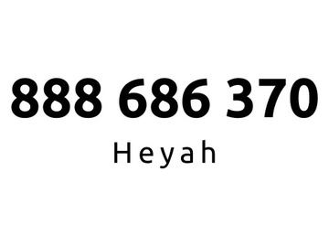 888-686-370 | Starter Heyah (68 63 70) #B