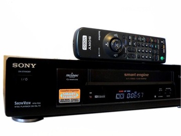 SONY HiFi СТЕРЕОВИДЕОМАТИК С 6 ГОЛОВКАМИ SP/LP + ПУЛЬТ ДУ