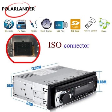 530 Стиль зарядки телефона Автомобильный радиоприемник Bluetooth MP3 USB/SD Aux