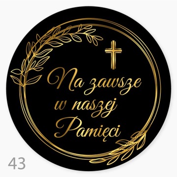 Наклейки НАВСЕГДА В НАШЕЙ ПАМЯТИ свеча Всех Святые свечи 24 шт