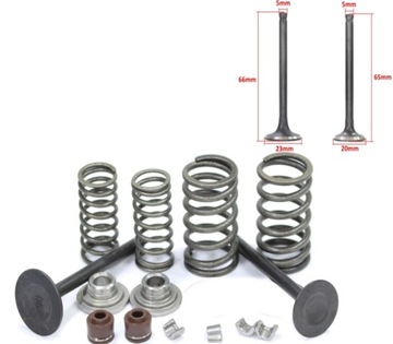 НАБОР ГОЛОВНЫХ КЛАПАНОВ ATV 110/125 CROSS MOTOROWER STREET. ТЗ