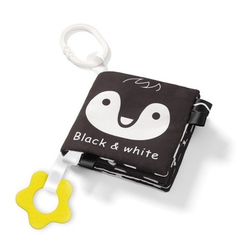 BABYONO KSIAZECZKA SENSORYCZNA BACK WHITE
