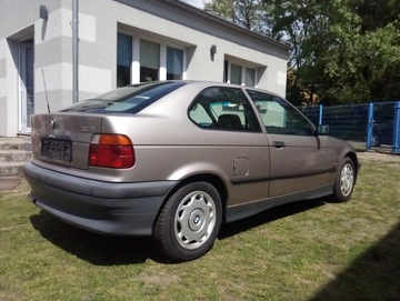 BMW Seria 3 E36 Compact 316 i 102KM 1994 BMW E36 75300km przebieg!!! ZERO rdzy., zdjęcie 3