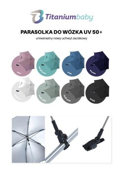 Зонт Angre для коляски UV 50+ Dark Grey Titanium baby