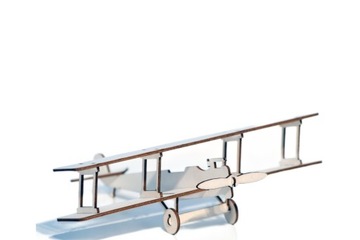 Samolot 3D Puzzle z drewna składanka
