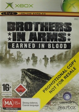 BROTHERS IN ARMS EARNED IN BLOOD XBOX