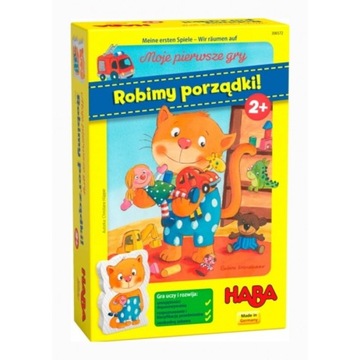 HABA Moja pierwsza gra ROBIMY PORZĄDKI - gra od 2 lat