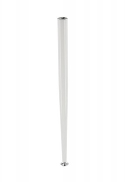 NOWOWCZESNA NOGA DO STOŁU REGULOWANA biała 710 mm