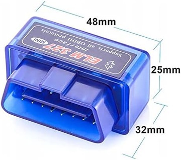 АВТОМОБИЛЬНЫЙ ДИАГНОСТИЧЕСКИЙ ТЕСТЕР OBD II ANDROID СЧИТЫВАТЕЛЬ ОШИБОК ДВИГАТЕЛЯ