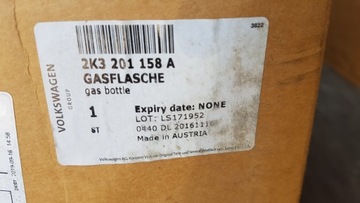 LÁHEV PLYNOVÁ PLYN ZEMNÍ 2K3201158A OE VW CADDY ORIGINÁLNÍ