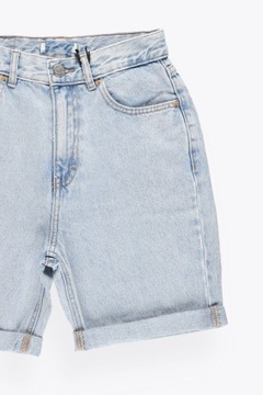 PULL & BEAR SPODNIE MOM JEANS SZORTY KRÓTKIE SPODENKI T3U NG3__XS