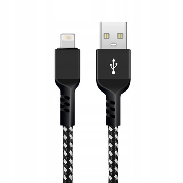 Kabel USB lightning 2m do ładowarki Fast Charge