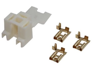 ZŁĄCZE ELEKTRYCZNE ŻARÓWKI H4 + KONEKTORY