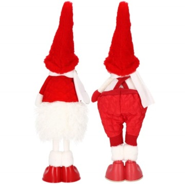 CHRISTMAS DOLLS SET STANDING 50cm UNDER THE CHRISTMAS TREE FIGURES DECORATION 2pcs.