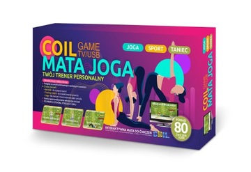 MATA PODWOJNA 7w1 COIL TANIEC SPORT JOGA OUTLET
