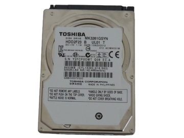 Dysk twardy TOSHIBA 320GB 2,5