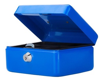 МЕТАЛЛИЧЕСКАЯ КАССЕТА ДЛЯ СОКРОВИЩ ДОМАШНИЙ СЕЙФ