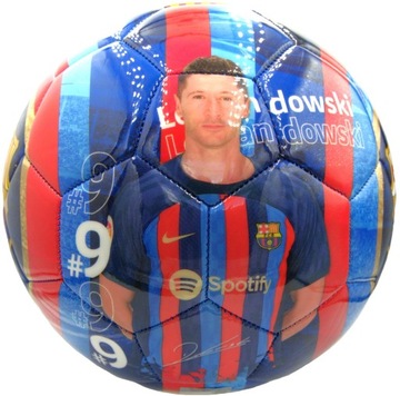 PIŁKA DO PIŁKI NOŻNEJ FC BARCELONA LEWANDOWSKI R.5