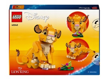 LEGO Disney Król Lew - lwiątko Simba 43243 ZESTAW KLOCKÓW NA PREZENT