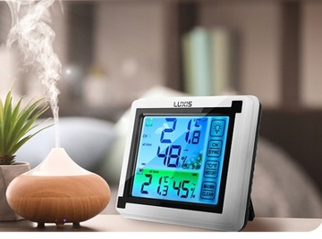 УДОБНАЯ БЕСПРОВОДНАЯ МЕТЕОСТАНЦИЯ ТЕРМОМЕТР