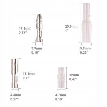 Соединители для проводов, набор для быстрого подключения, 150 шт.