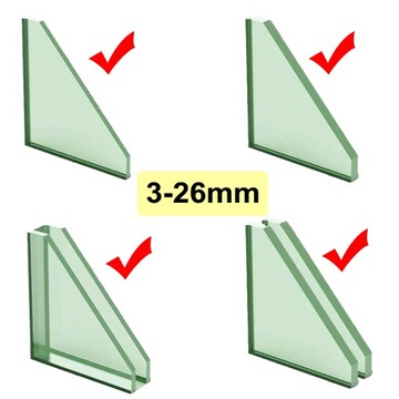 Двусторонний магнитный омыватель оконного стекла.