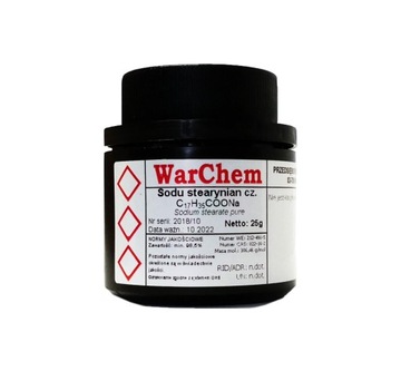 STEARYNIAN SODU - czysty - 25g