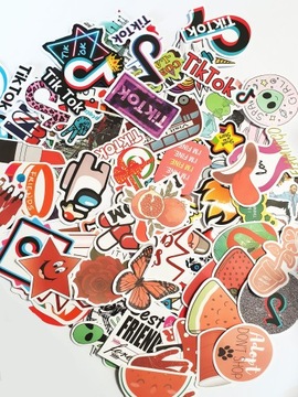 НАКЛЕЙКИ НА ВЕЛОСИПЕДЧЕМОДАН TOP MIX 100 ШТ.