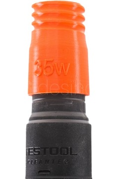 Адаптер для фрезерных станков Triton TRA001 и CMT CMT7e для вытяжки Ø35w