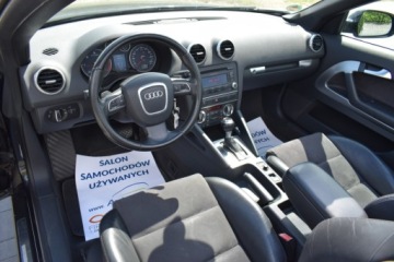 Audi A3 8P Cabriolet 2.0 TDI CR 140KM 2011 Audi A3 Cabrio 2.0 TDI, AUTOMAT, Cabriolet, Zarejestrowany, Oplacony, Zadb, zdjęcie 14