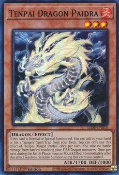 Yu-Gi-Oh! TCG: Tenpai Dragon Paidra (LEDE)